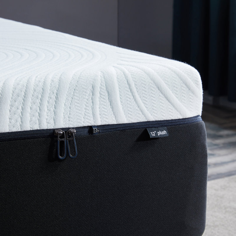 Matelas en mousse viscoélastique imprégnée de gel 10 po Meghan, Très grand