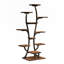 (Forme de vase) Support à plante d'intérieur avec lumières de croissance, tablette de plante d'intérieur, support de plante à fleurs en métal, support à plante en forme de vase pour la maison, patio, support à plante, support à plante d'intérieur (retour à l'école)