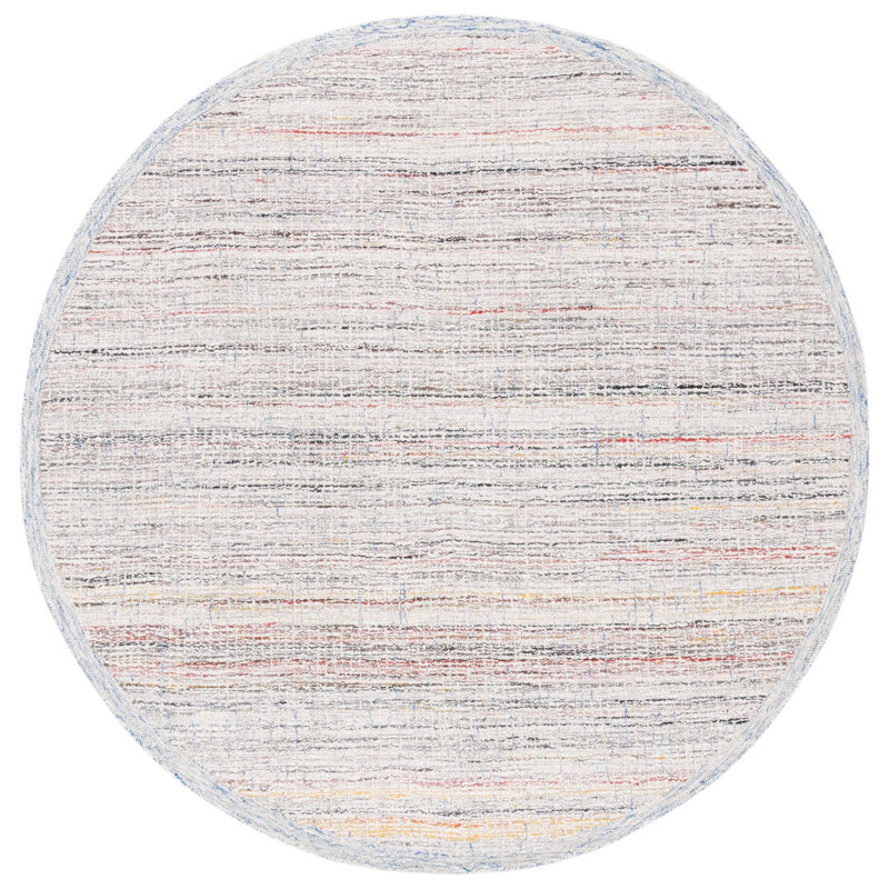 Caliban Hand Tufted Performance Caliban Rug, Round 6'