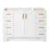 Sawyer 48'' Solid Wood Single Bathroom Vanity Base Only, Base Cabinet without Top