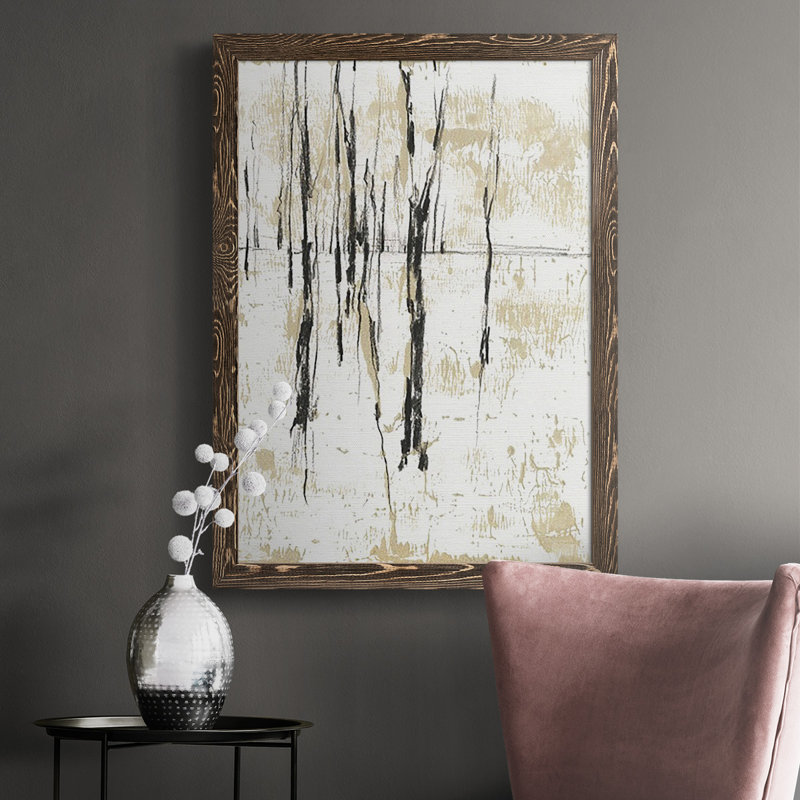 Gilded Forest I, reproduction d'art sur toile, H 43,5 po x l 31,5 po x P 1 po, Noyer