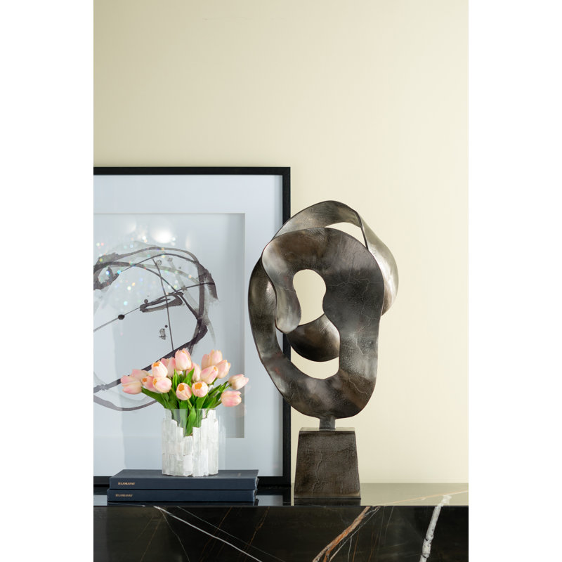 Markovich Abstract Figurines & Sculptures, Smoke Black, 24.6'' H X 6.1'' W X 16.7'' D