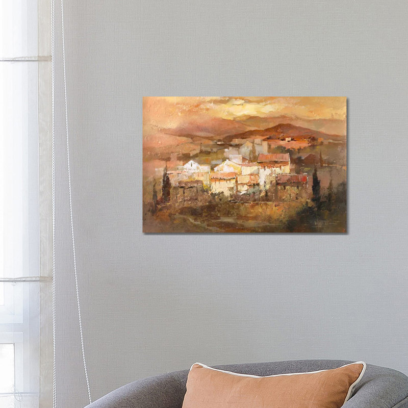 Italian Village II by Willem Haenraets - Wrapped Canvas Painting, 66.04 cm H x 45.72 cm W x 3.175 cm D