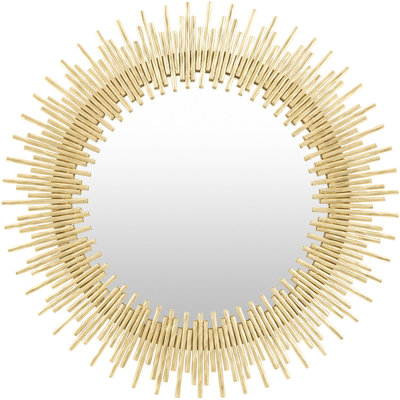 Auriga Starburst Iron Mirror