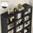 86"H X 47.2"W 7-Tier Standard Wood Storage Bookcase-1389079235