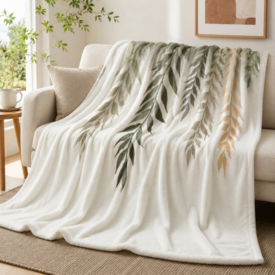 Jeté polaire en flanelle Cozy