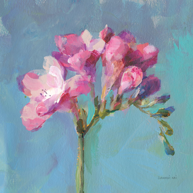 Modern Freesia II, H 36 po x l 36 po x P 1,25 po