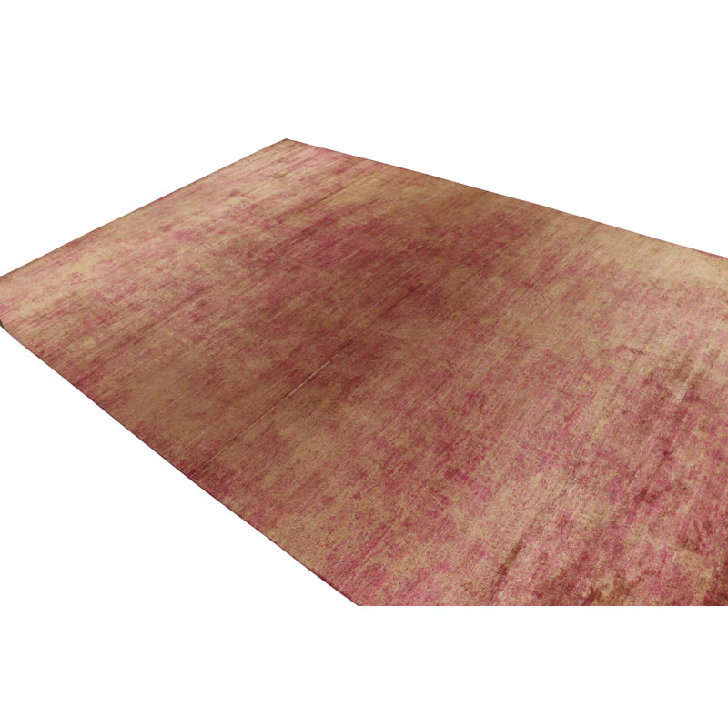 Hand Knotted Wool Area Rug