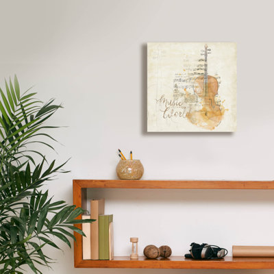 "Epic Graffiti" Musical Gift 1 "par Katie pertiet, art mural sur toile