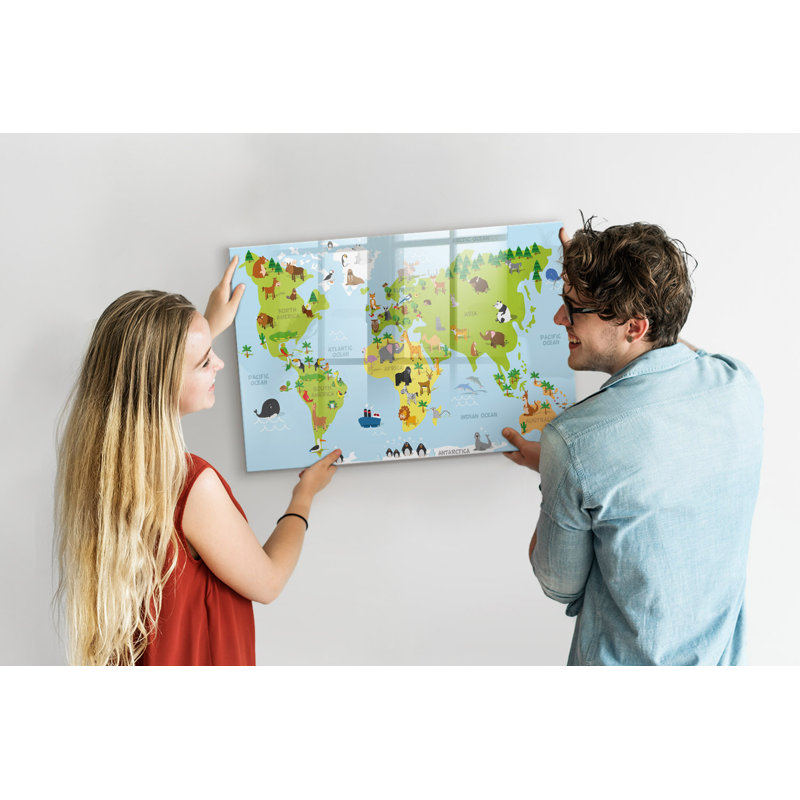 Magnetic Glass Dry Erase Board