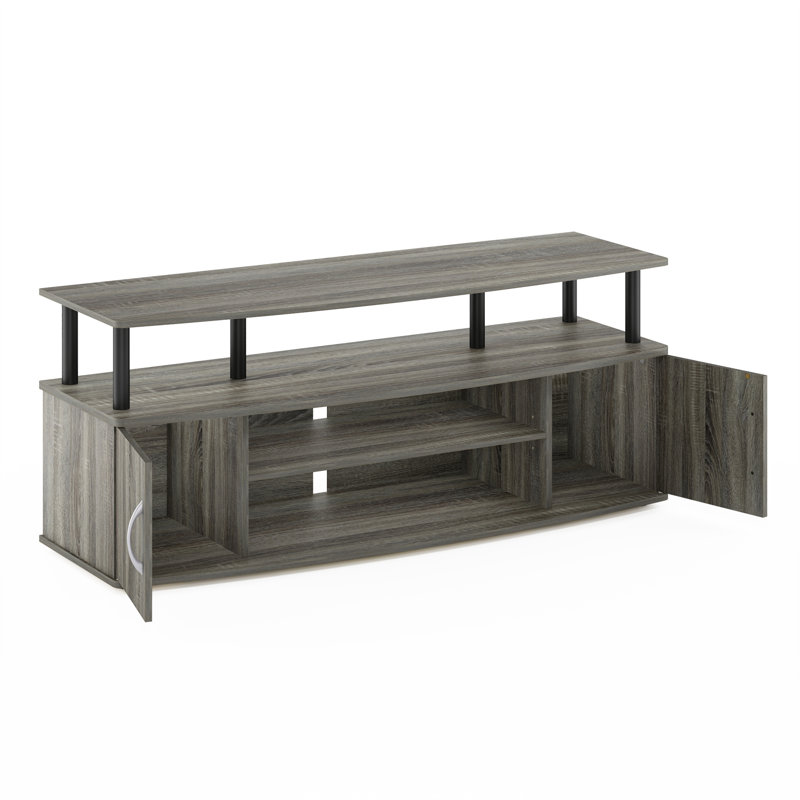 Lansing TV Stand, French Oak Gray/Black