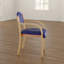 Villebois Bentwood Stacking Chair with Cushion-4361623