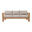 Ensemble de conversation en bois d'eucalyptus Morre-248887628