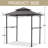 8 X 5Ft 2-Tier Waterproof  Outdoor Grill Gazebo With Vented Top-86340189
