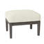 Lattice Aluminum Ottoman - Slate Grey-63361355-62363428