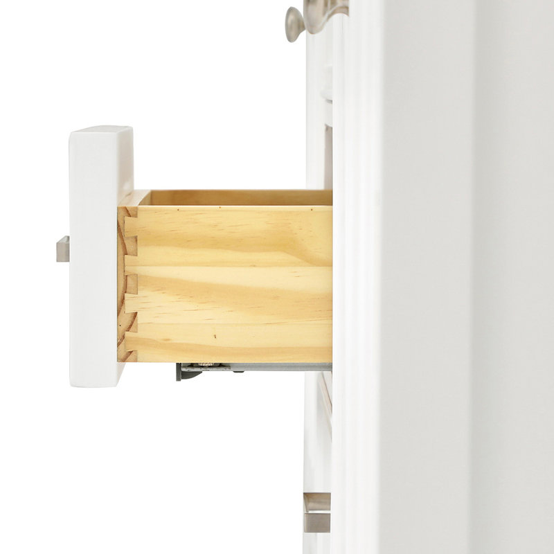Kensington 43'' W Single Vanity, White, 36.25", White Carrara Quartz
