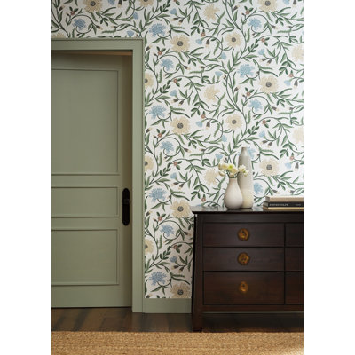 Rifle Paper Co. Aster Wallpaper Double Roll