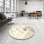 Tapis contemporain beige / gris-450358954