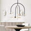 Calumn 4 - Light LED Chandelier