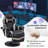 Goplus Massage Gaming Recliner Height Adjustable Racing Swivel Chair With Cup Holder-2092856650