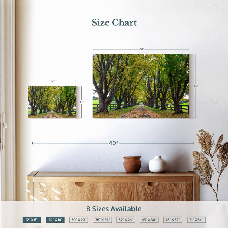 Arbres Harnek Country Lane, H 16 po x l 24 po