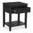 Delma Nightstand Antique Black