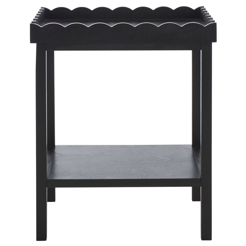 Cureton Accent Table, Matte Black
