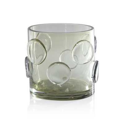 Porte-bougie en verre Perrin