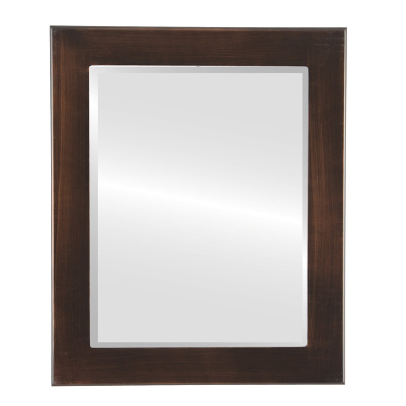 Miroir d'appoint Barden, 26 po x 20 po, Bronze huilé
