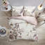 Ensembles de literie à motif floral doux pour grand lit en polyester Shabby Chic Home