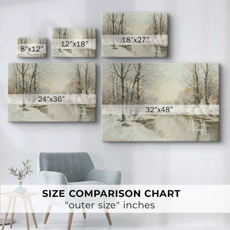 Paysages rétro-CCX-III - Cavas enveloppés de galerie, 12 x 18