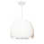 Blanc mat / argent