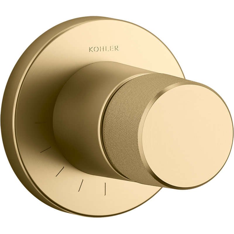 Garniture de soupape à contrôle de volume avec poignée en Oylo Components ™, Bronze brossé éclatant