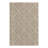 Geometric Machine Made Power Loom Polypropylene Plastic Area Rug in Khaki-98263216