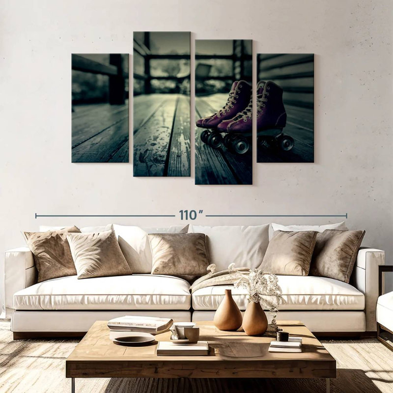 Senne Skating, 54" H x 84" W