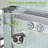 56"-60" W x 76" H Double Sliding Semi-Frameless Shower Door with 5/16" (8mm) Crystal Clear Tempered Glass-121085844