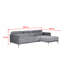 Beaman 4 Seater Corner Sofa -57293383-57293389