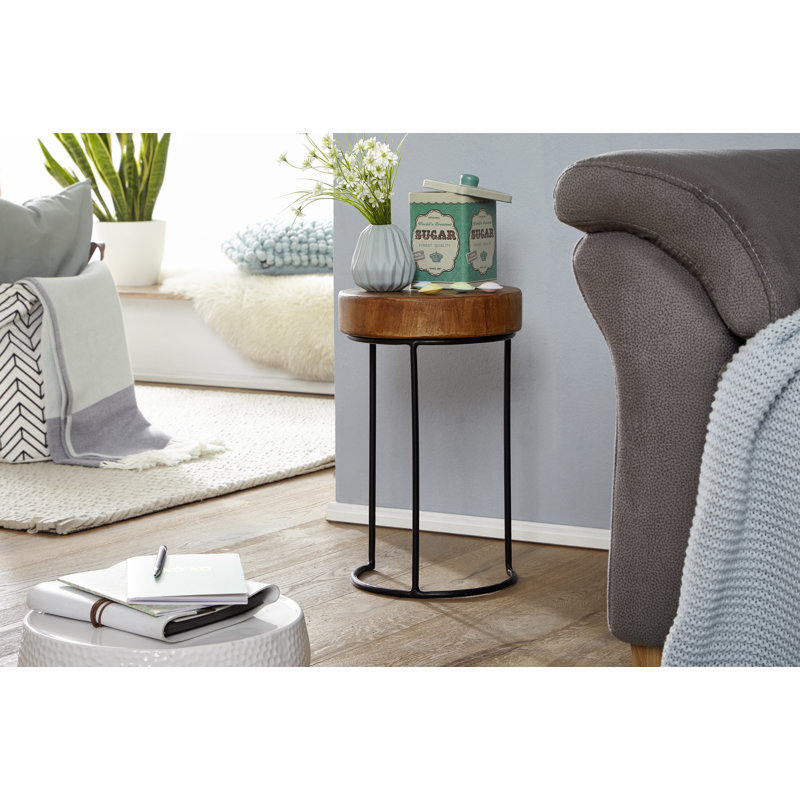 Layfield Tree Stump End Table, Sheesham