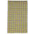 Bubble Argyle Loop Pile Weave Yellow & Grey Wool Area Rug By Tufty Home-81281437