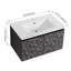 Meuble-lavabo mural flottant 30 po avec lavabo en céramique et porte d'armoire à fermeture en douceur