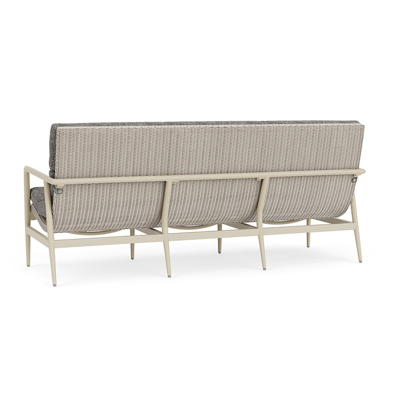 Cascade Outdoor 3 - Seat Patio Sofa, Black Sand, Linen