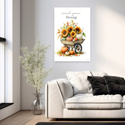 Art contemporain, paysage contemporain d'automne