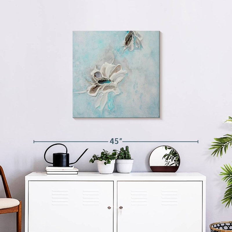 In The Turquoise Sea II, 24" H x 24" W