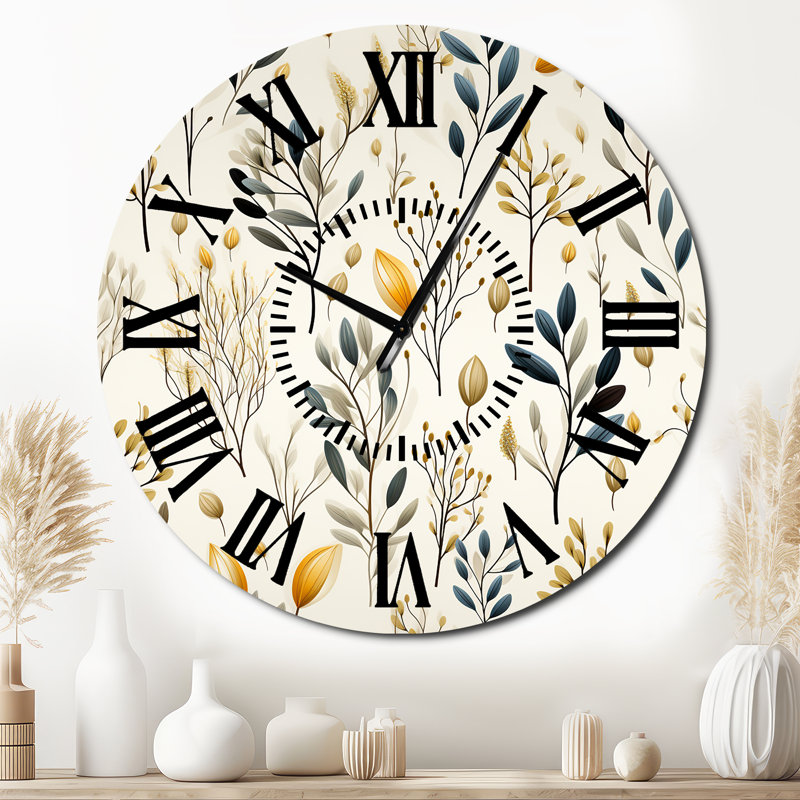Horloge murale Minimalist Nature, Surdimensionné
