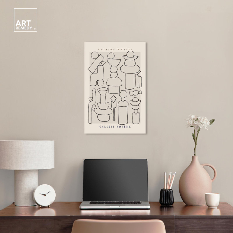 Art Remedy Diverse Mortars Canvas Nude Portrait Wall Art by Art Remedy