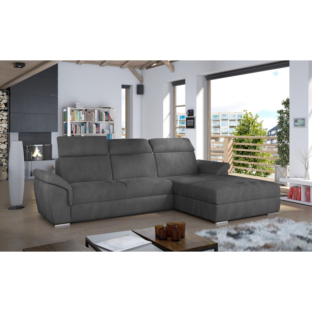 Ecksofa Gilcrease mit Bettfunktion