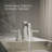 Riff Centerset Bathroom Sink Faucet, 0.5 GPM-85794846