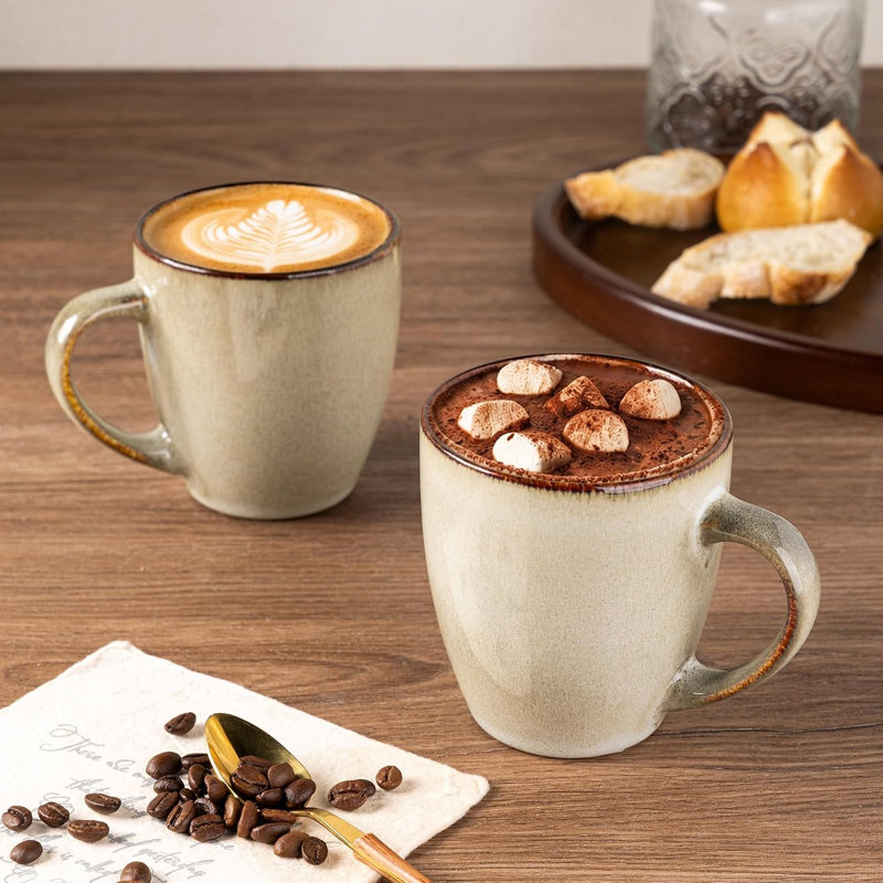 Ceramic coffee cup set