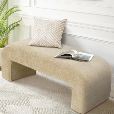 Ichika 47" W Upholstered Bench