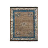 One-of-a-Kind Rectangle 8' X 9'11" Hand Knotted Area Rug